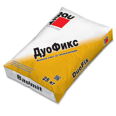 Лепило-шпакловка Baumit NivoFix / DuoFix, 25 кг
