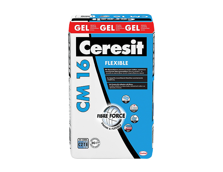 Лепило за плочки Ceresit CM 16, 25 кг