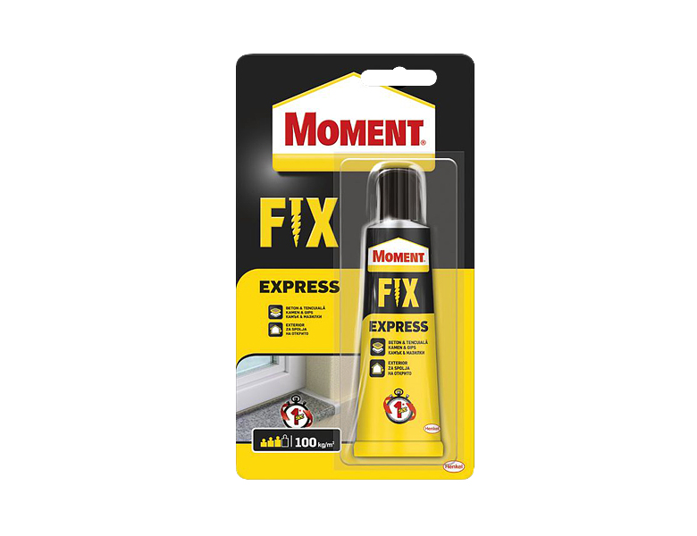 Монтажно лепило Moment Express Fix PL600, 75 г