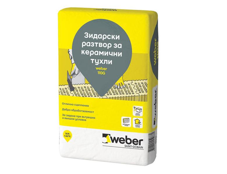 Суха смес за зидане Weber 110G, 40 кг