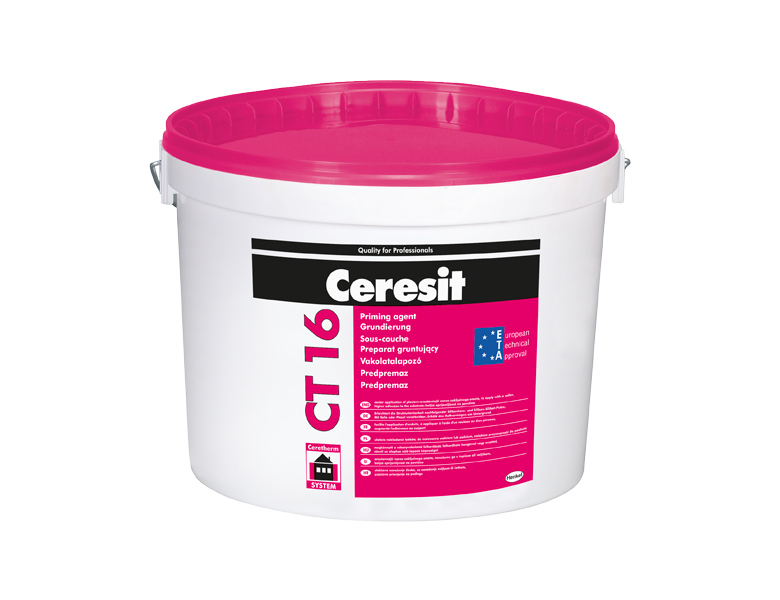 Ґрунтувальна фарба Ceresit CT 16, біла база, 10 л