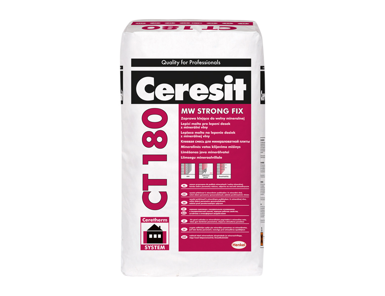 Ceresit CT 180 adhesive mortar for mineral wool, 25 kg