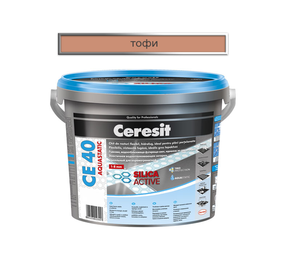 Затирка Ceresit CE 40, тофі, 2 кг