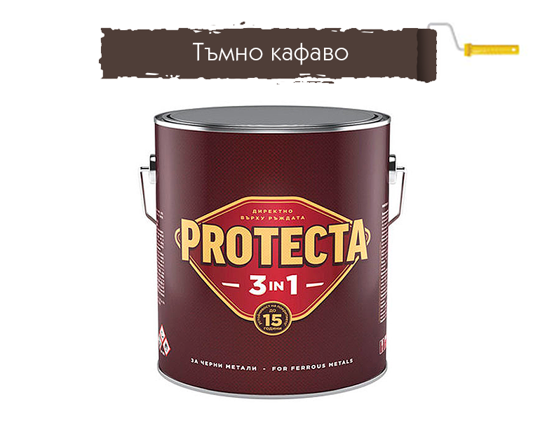 Protecta 3 in 1, dark brown, 2.5 l