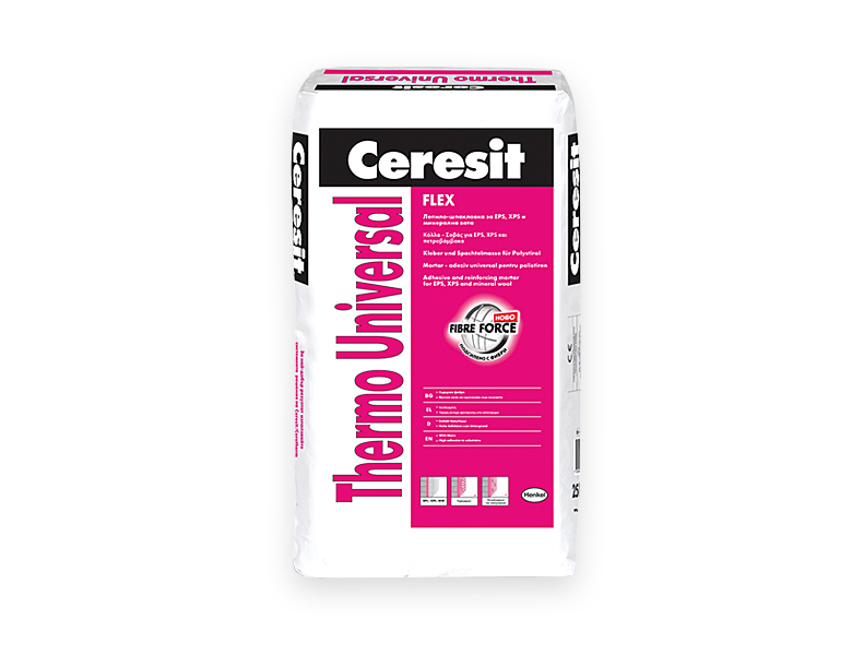Лепило-шпакловка за топлоизолация Ceresit Thermo Universal, 25 кг