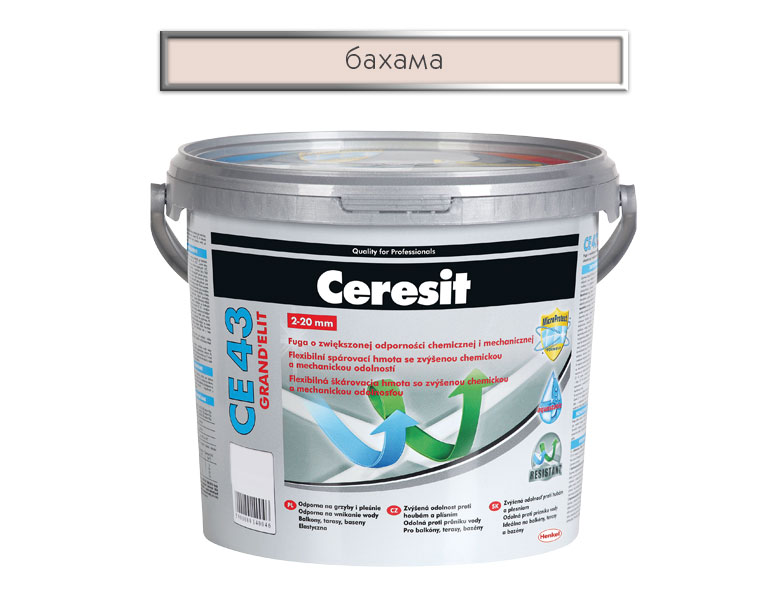 Ceresit CE 43 flexible grout, Bahama, 5 kg