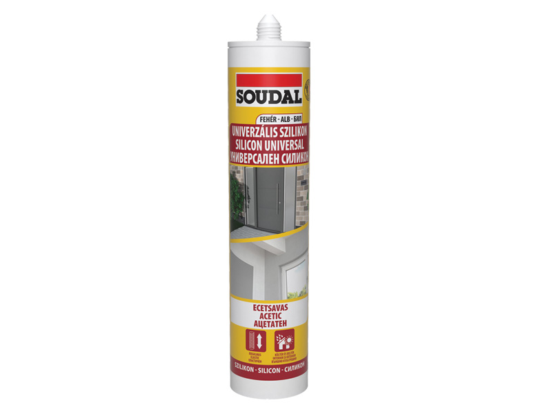 Soudal Universal silicone, white, 280 ml