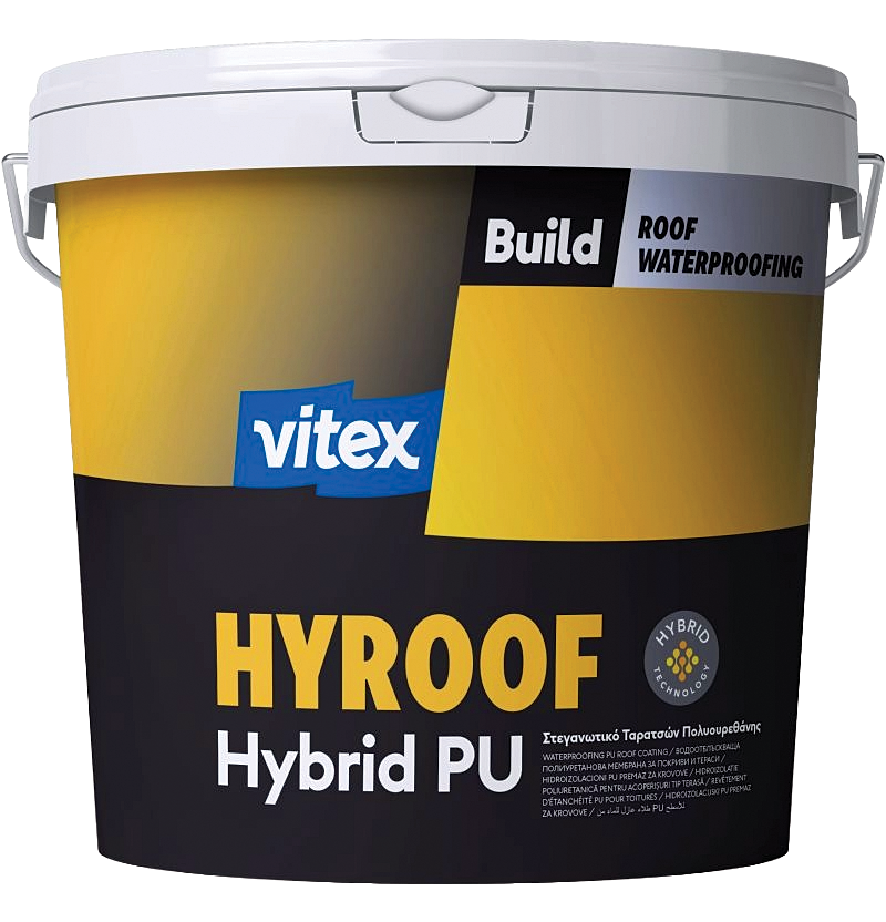 Vitex Hyroof Hybrid PU waterproofing, 10 l