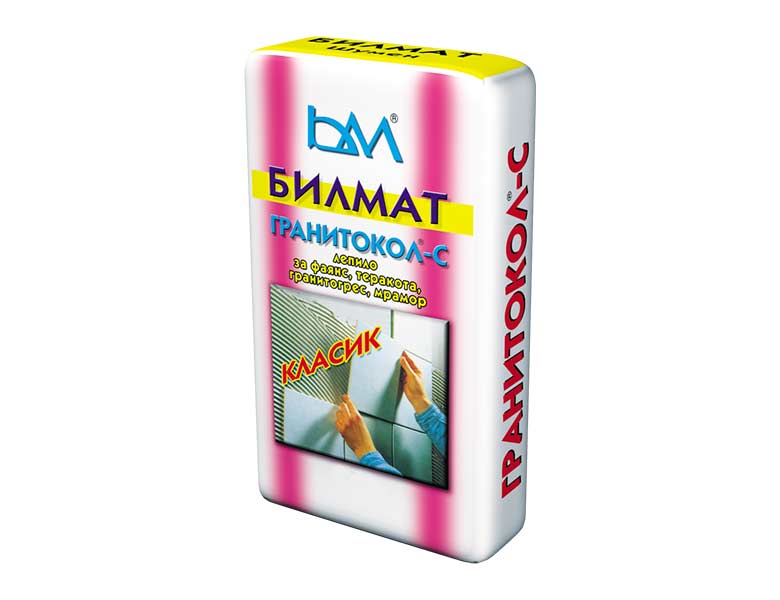 Лепило за плочки Bilmat Granitokol C, 2 кг