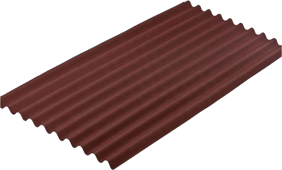 Плоскост Onduline STANDARD, червена, 2 × 0,95 м