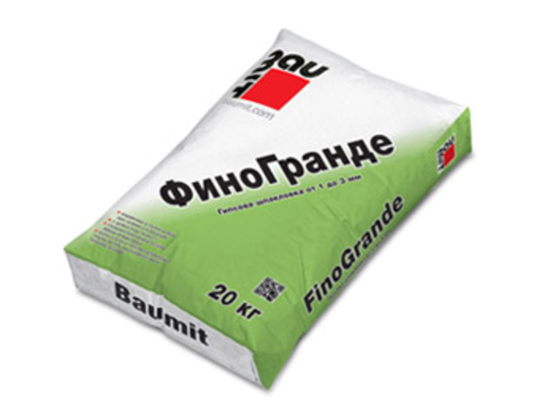 Гипсова шпакловка Baumit FinoGrande, 20 кг