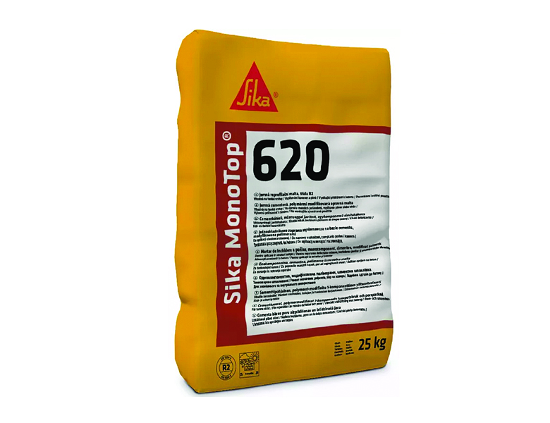 Повърхностна шпакловка Sika Monotop 620, до 5 мм, 25 кг