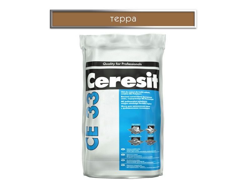 Ceresit CE 33 grout, terra, 5 kg