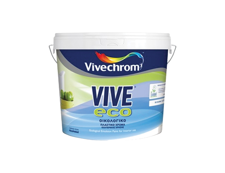 Фарба Vivechrom Vive Eco, біла, 9 л
